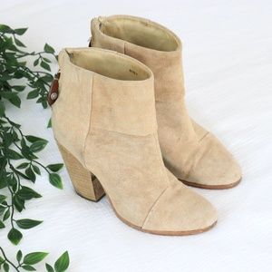 Rag & Bone Canvas Newbury Boots/Booties